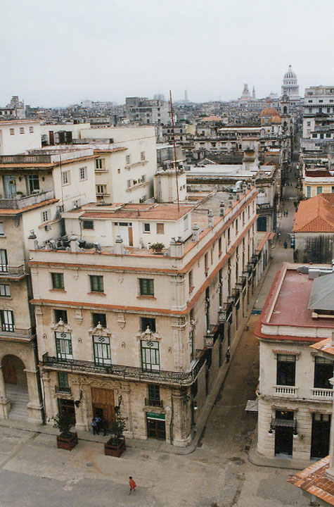 looking across Old Havana