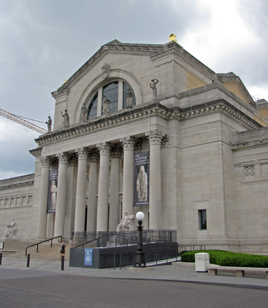 Art Museum, Saint Louis, Missouri - Travel Photos by Galen R Frysinger, Sheboygan, Wisconsin