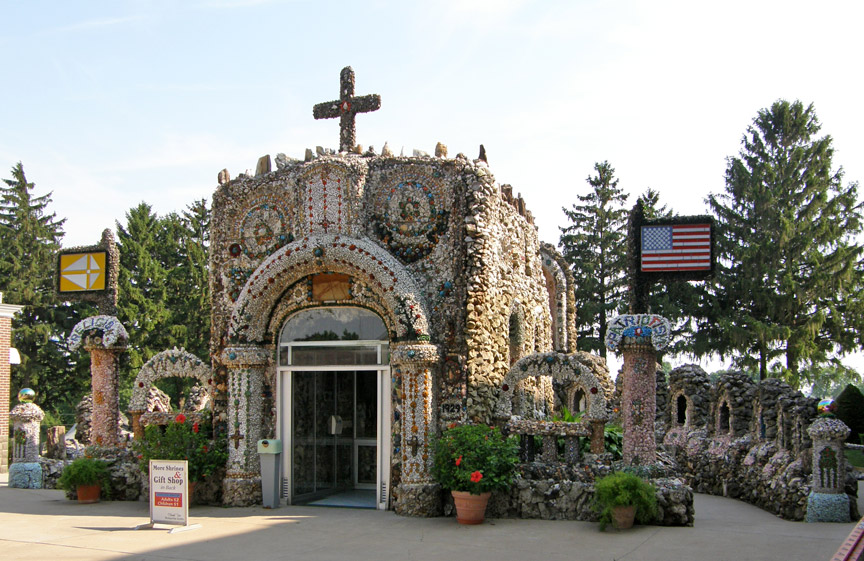 Dickeyville Grotto, Dickeyville, Wisconsin Travel Photos by Galen R