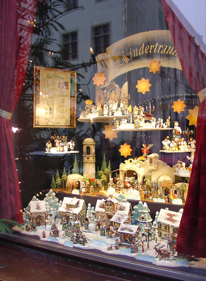 Christmas Shop, Rothenburg, Germany - Travel Photos by Galen R