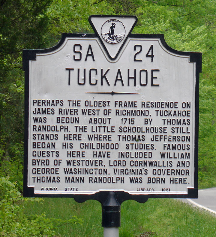 Tuckahoe (plantation) - Wikipedia