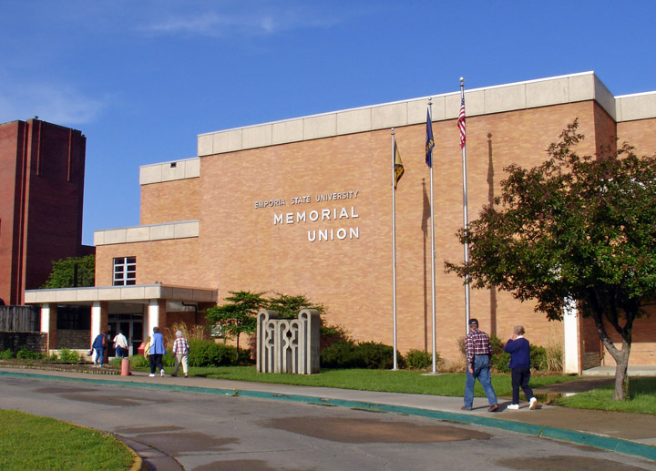 emporia state university campus map