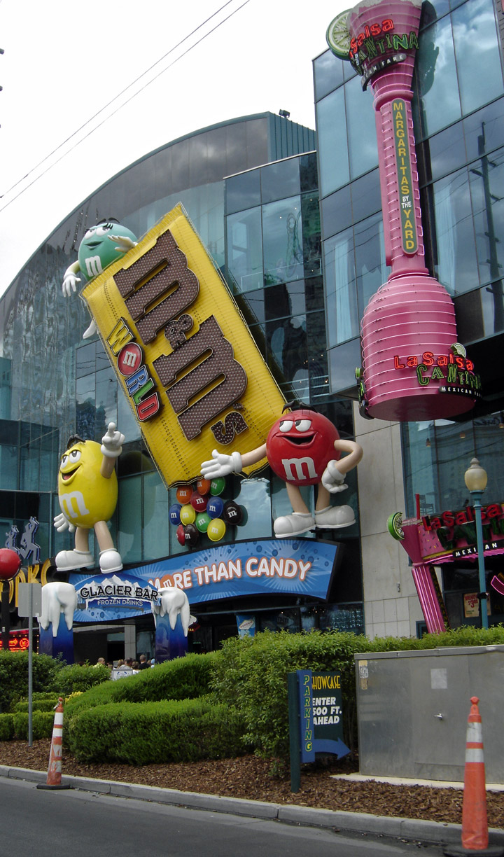 Largest M&M Store in the World-Las Vegas